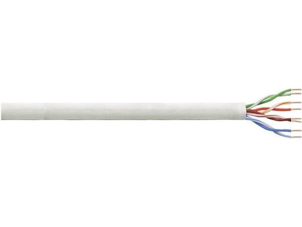 LogiLink Cat.6, 100 m, 100 m, Cat6, U/UTP (UTP), harmaa
