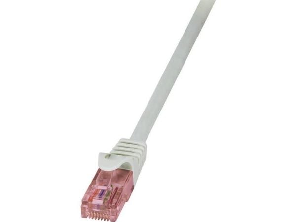 LogiLink CQ2052U, 2 m, Cat6, U/UTP (UTP), RJ-45, RJ-45, Grå