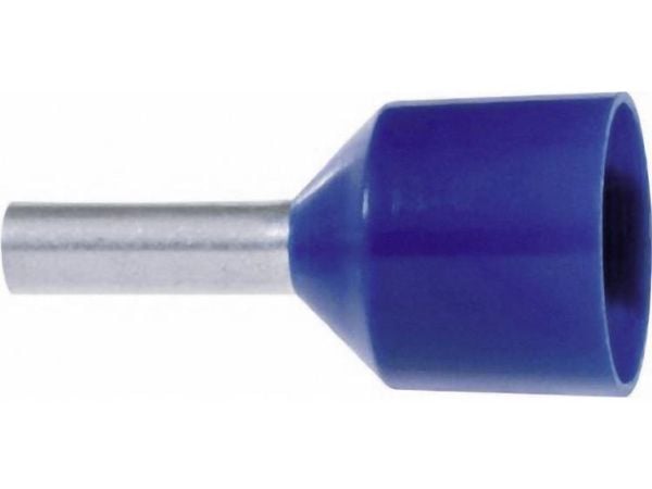 LAPP 61746503 kabelskor 2,5 mm² delvis isolerade blå (100 st.)