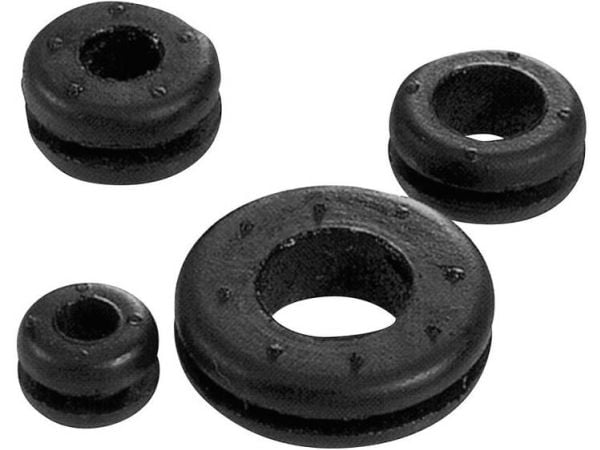 LAPP SKINDICHT LA 6 Kabelgennemføring Klemme-diameter (max.) 6 mm Pladetykkelse (maks.) 2 mm Kloropen-kautsjuk Sort 100 stk