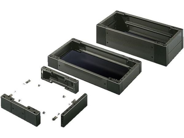 Rittal 2807.200, Stativsokkel, Grå, Stål, 600 mm, 500 mm, 100 mm