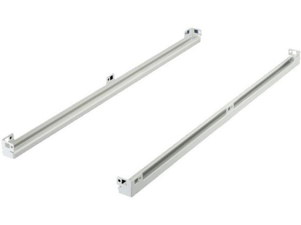 Rittal DK TS IT Base mount - Rackskinne - RAL 7035 (en pakke 2) - for P/N: 5504.120