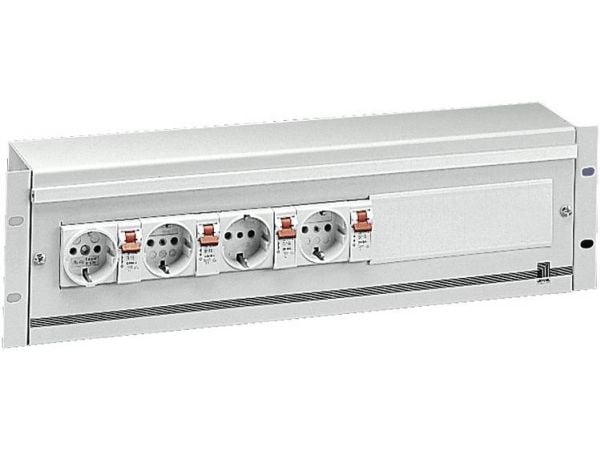 Rittal DK 7480.035, Grå, 3U, 48,3 cm (19"), 482,6 mm, 1 stykker, 2,55 kg