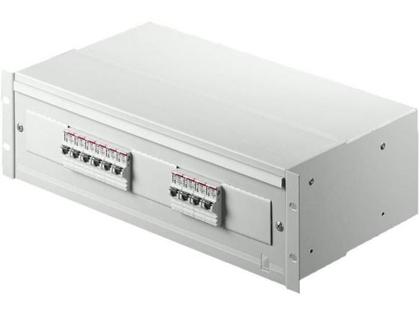 Rittal 7480.300, Hvit, 3U, 48,3 cm (19"), 482,6 mm, 220 mm, 6 kg