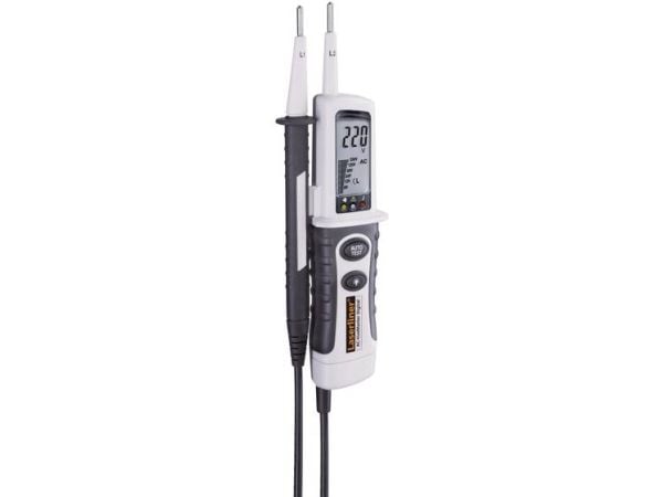 Laserliner 083.025A, Korrekt, LCD, 120 - 690 V, 50 - 60 Hz, Svart, Hvit, 230 g