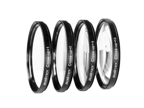 Walimex Close-up Macro Lens Set - Nærlinsesett x 4