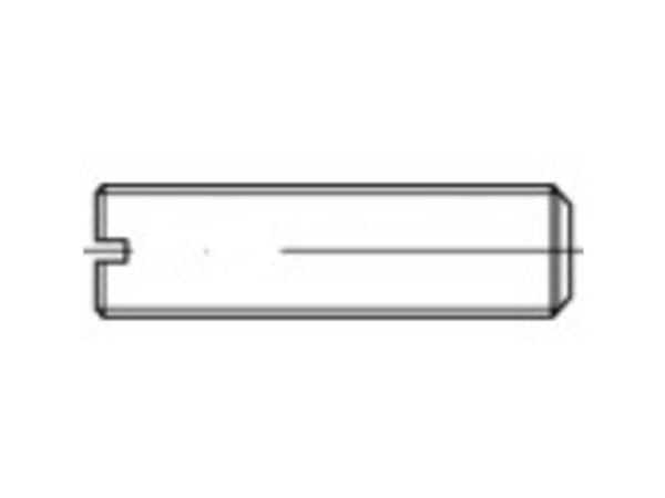TOOLCRAFT gjæringstapp / gjenge tap M6 12 mm rustfritt stål A4 25 stk