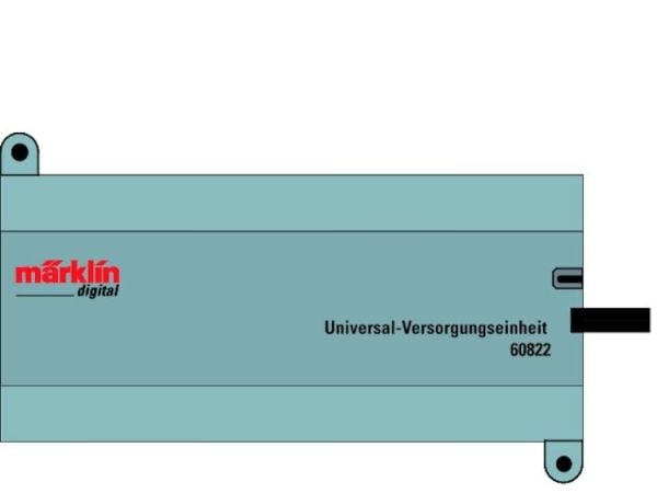 Märklin 60822 Mä Universalversorgunguseinheit k83/m83/m84 (60822)