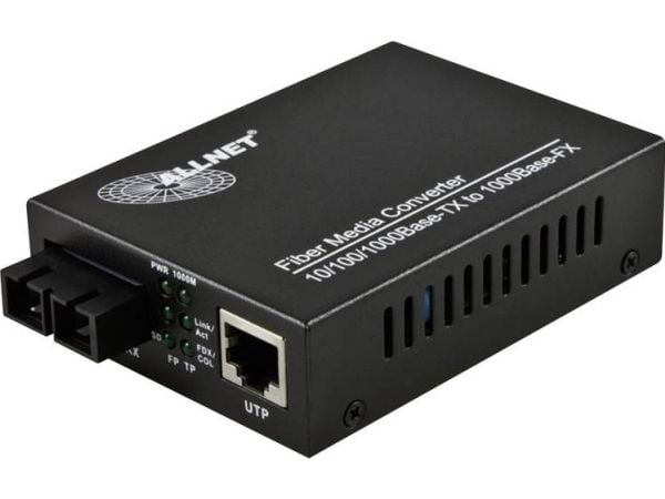 ALLNET 102459, 1000 Mbit/s, IEEE 802.3, IEEE 802.3ab, IEEE 802.3u, IEEE 802.3x, IEEE 802.3z, Gigabit Ethernet, 10,100,1000,1000 Mbit/1000BASET, 100...