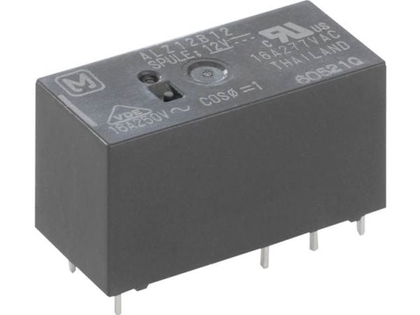 Panasonic ALZ12B12 Tulostusrele 12 V/DC 16 A 1 x vaihtokosketin 1 kpl 1 kpl