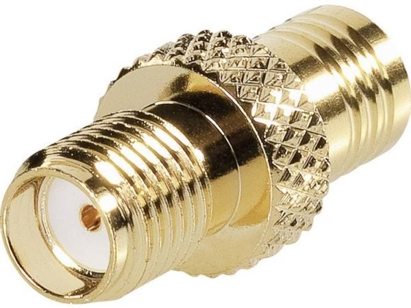 BKL Elektronisk SMB-adapter SMB-plugg - SMA-kontakt 0411043 1 stk, Hunstik, 50 ohm (O)