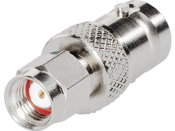 BKL Electronic 0419125 0419125 SMA reverse adapteri SMA reverse pistoke - BNC-pistorasia 1 kpl