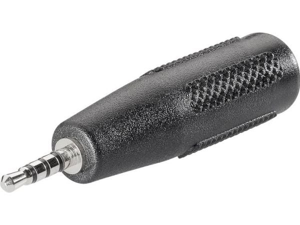 BKL Electronic 1102056, 2.5mm, 3.5mm, Musta