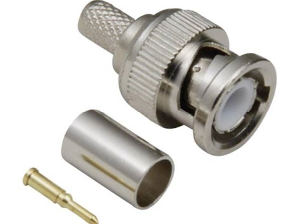 BKL Electronic 0401256/D BNC-stickanslutning, rak 50 O, 1 st