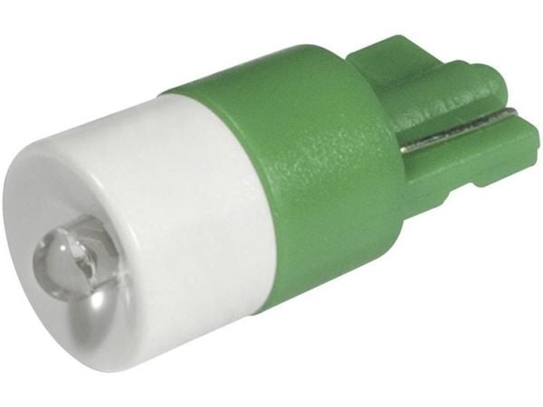 CML Innovative Technologies 1511B25UG3 LED-signallampa Grön W2,1x9,5d 12 V/DC, 12 V/AC 2100 mcd