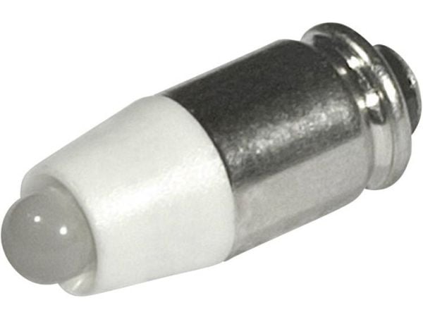 CML LED-merkkivalo T1 3/4 MG Lämmin valkoinen 12 V/DC, 12 V/AC 1260 mcd