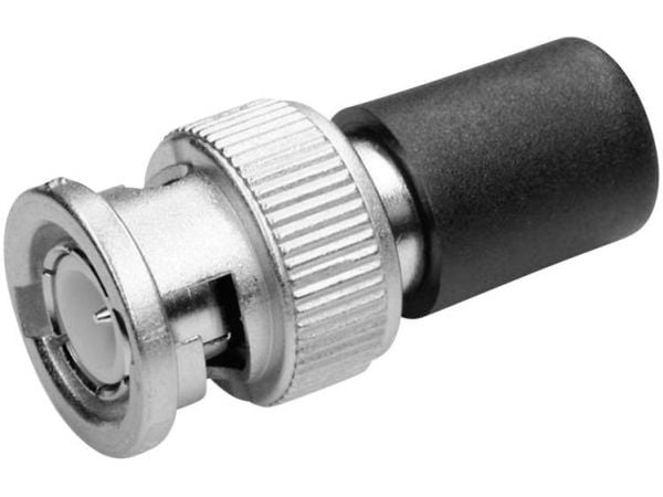 Telegärtner J01006A1373, BNC, 93 O, Sort, Rustfritt stål