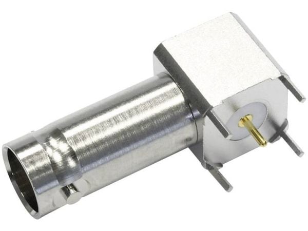BNC-kontakt hunn innbygd horisontal 75? J01003A0030 1 stk (J01003A0030)