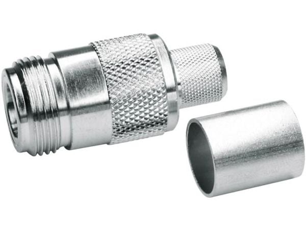 Telegärtner J01021A0146 J01021A0146 N-liitin Liitäntä, suora 50 Ω 1 kpl