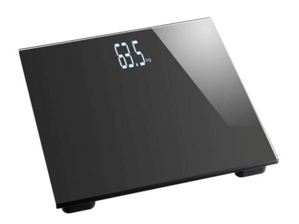 TFA Dostmann 98.1107 Henkilövaaka digitaalinen Punnitusalue=150 kg Musta