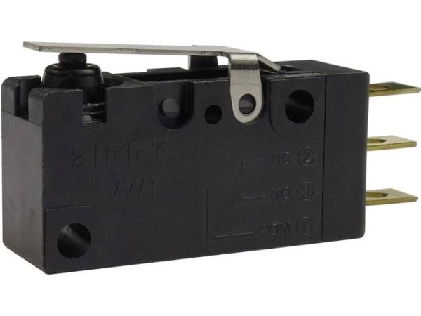 Zippy VW1-P1S1-01D3-Z Mikrokontakti VW1-P1S1-01D3-Z 250 V/AC 0,1 A 1 x On/(On) Kosketus 1 kpl