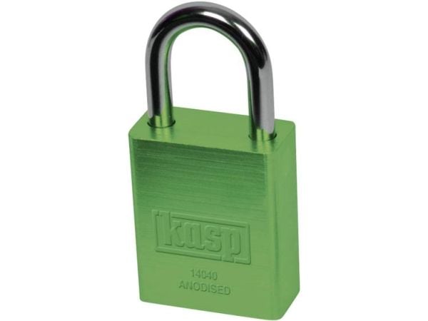Kasp K14040GRED hengelås 38 mm, ulike grønnsaker