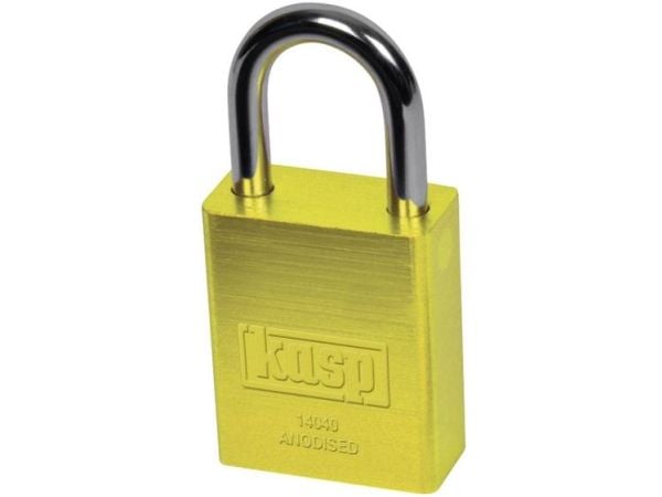 Kasp K14040GOLD hengelås 38 mm (forskjellige gullgul)