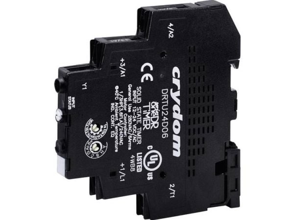 Crydom halvlederrelé DRTC24D06 - koblingsspenning (maks.): 280 V AC - vekslende ved nullspenning - 1 stk