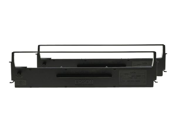 Epson SIDM Black Ribbon Cartridge, LX-350/300+/300+II, Musta, Pistematriisi, 4000000 merkit, Musta, Kiina