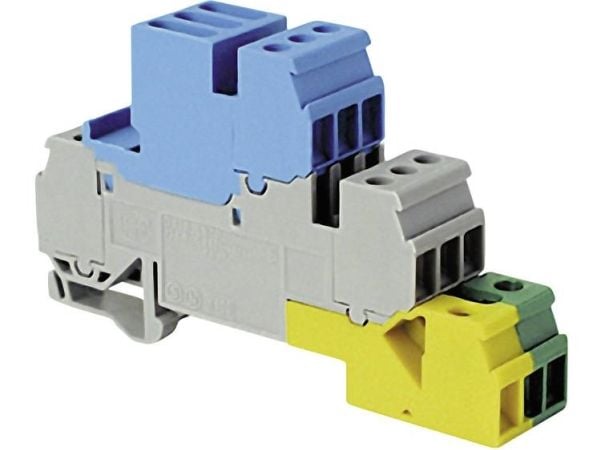 1SNA 110 327 R2100 installasjonsklemrekke 17,8 mm skruetilkobling PE N L (1SNA110327R2100)
