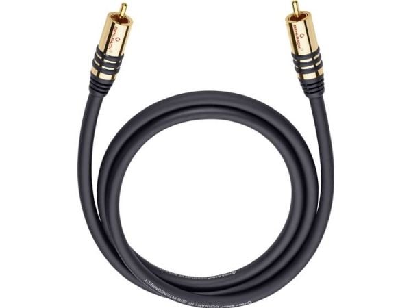 OEHLBACH NF Sub, RCA, Hankjønn, RCA, Hankjønn, 8 m, Svart