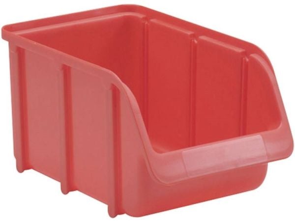 Hünersdorff 673100 oppbevaringskasser 3 (B x H x D) 146 x 127 x 242 mm rød, 1 stk