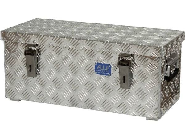 ALUTEC R 37, Lager boks, Aluminium, Rektangulær, Aluminium, Mønster, Aluminium