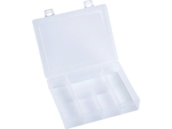 Hünersdorff sortimentskasse (L x B x H) 180 x 140 x 40 mm antal fack: 5 fast underindelning innehåll 1 st