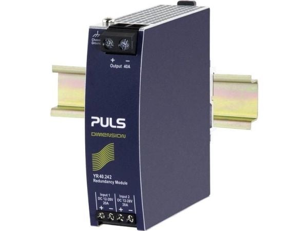 PULS YR40.242 DIN-kiskoon asennettava redundanssimoduuli 40 A Lähtöjen määrä: 1 x