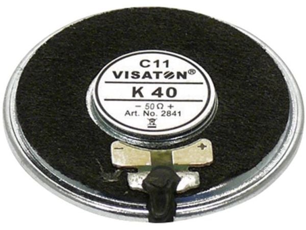 Visaton K 40 - 50 Ohm - Høyttalerdriver - 1 watt - 1.6"