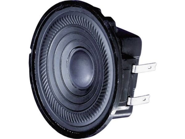 Visaton K 50, Basshøyttaler-driver, 2 W, Rund, 3 W, 50 O, 250 - 10000 Hz