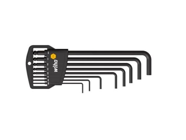 Wiha Unbrako vinkelskrujernsett 5/64", 3/32", 1/8", 5/32", 3/16", 7/32", 1/4", 5/16" 8 deler
