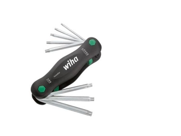 Wiha innvendig TORX vinkelskrutrekker-sett T 9, T 10, T 15, T 20, T 25, T 27, T 30, T 40 8 deler