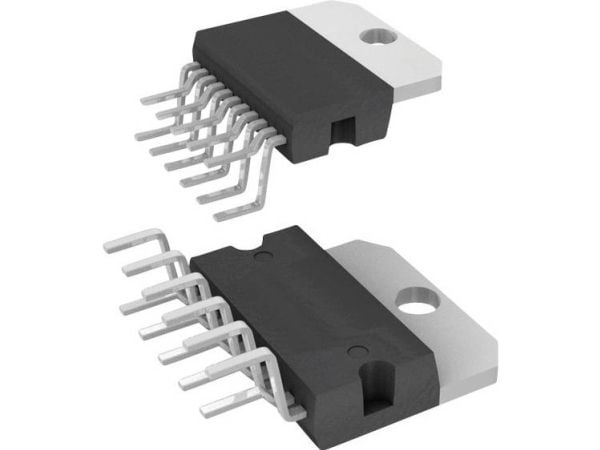 STMicroelectronics L6203 PMIC - full-, halvbrygg-driver Induktiv BCDMOS Multiwatt-11
