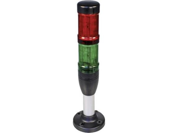 Merkkipylväs punainen/vihreä 24V AC/DC SL4-100-L-RG-24LED 171295