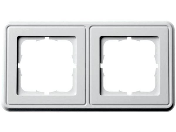 Telegärtner Double frame for AMJ/UMJ, 151 mm, 80 mm