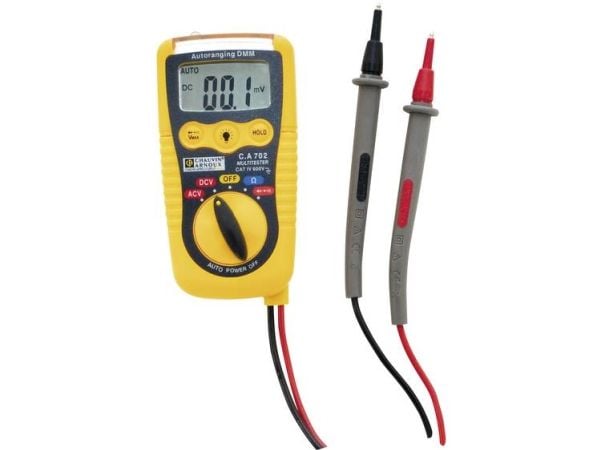 Chauvin Arnoux P01191739Z Hand-multimeter digital CAT IV 600 V, CAT III 1000 V