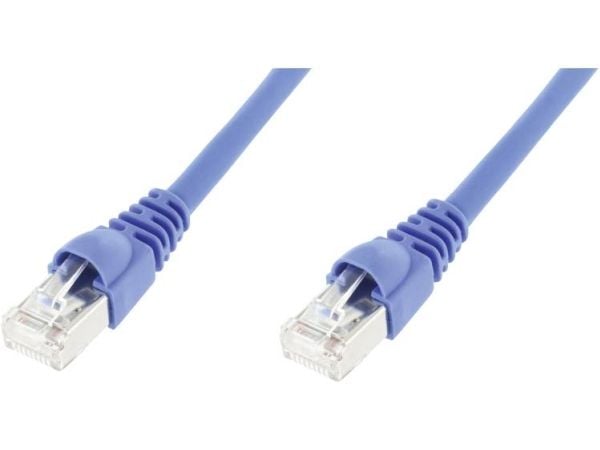 Telegärtner DataVoice Office MP8 FS 500 - Patch-kabel - RJ-45 (hane) till RJ-45 (hane) - 3 m - 5.8 mm - SFTP, PiMF - CAT 6a - IEEE 802.3an/IEEE 802...