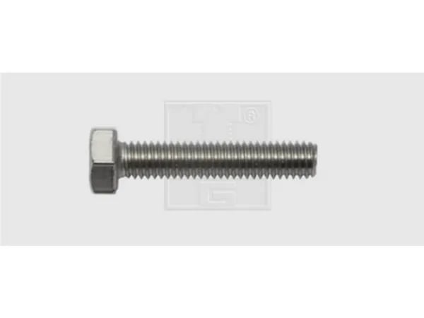 SWG Sekskantsskruer M6 30 mm Udvendig sekskant DIN 933 Rustfrit stål A2 40 stk