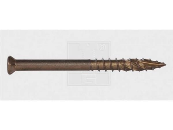 SWG 4009155754604 terrasseskruer 5,5 mm 50 mm T-profil, rustfritt stål A2, termisk herdet, 500 stk