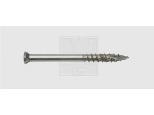 Terrasseskruer SWG 5,5 mm 60 mm T-profil rustfritt stål A4 500 stk