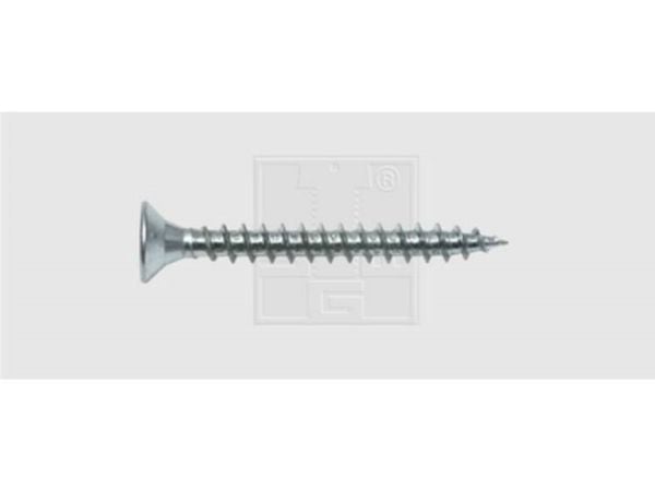 SWG 4009155698762 Sponplateskrue 4 mm 40 mm kryssskrue Pozidriv stål galvanisert 500 stk