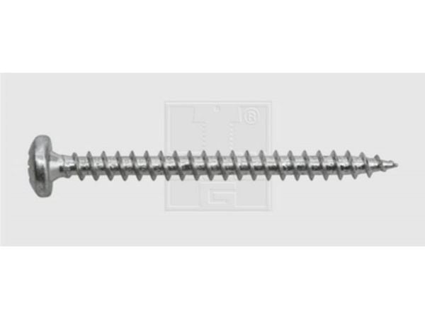 SWG treskrue 4 mm 35 mm kryssspor Pozidriv stål galvanisert 200 stk