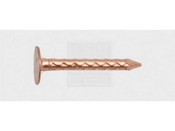 SWG pappspiker til takpapp (Ø x L) 2 mm x 20 mm kobber 1 kg